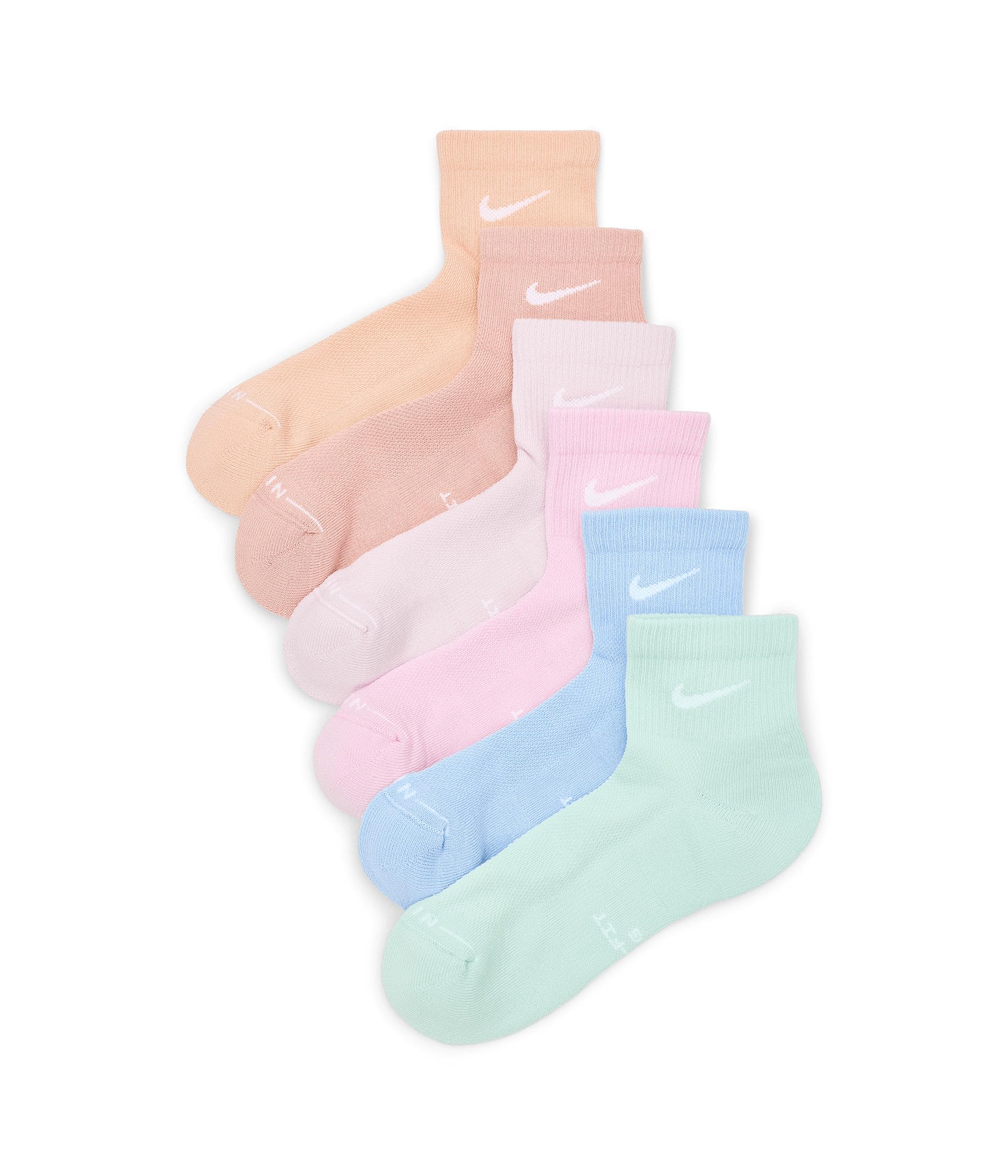Nike Elevated Ankle носки, 6 пар