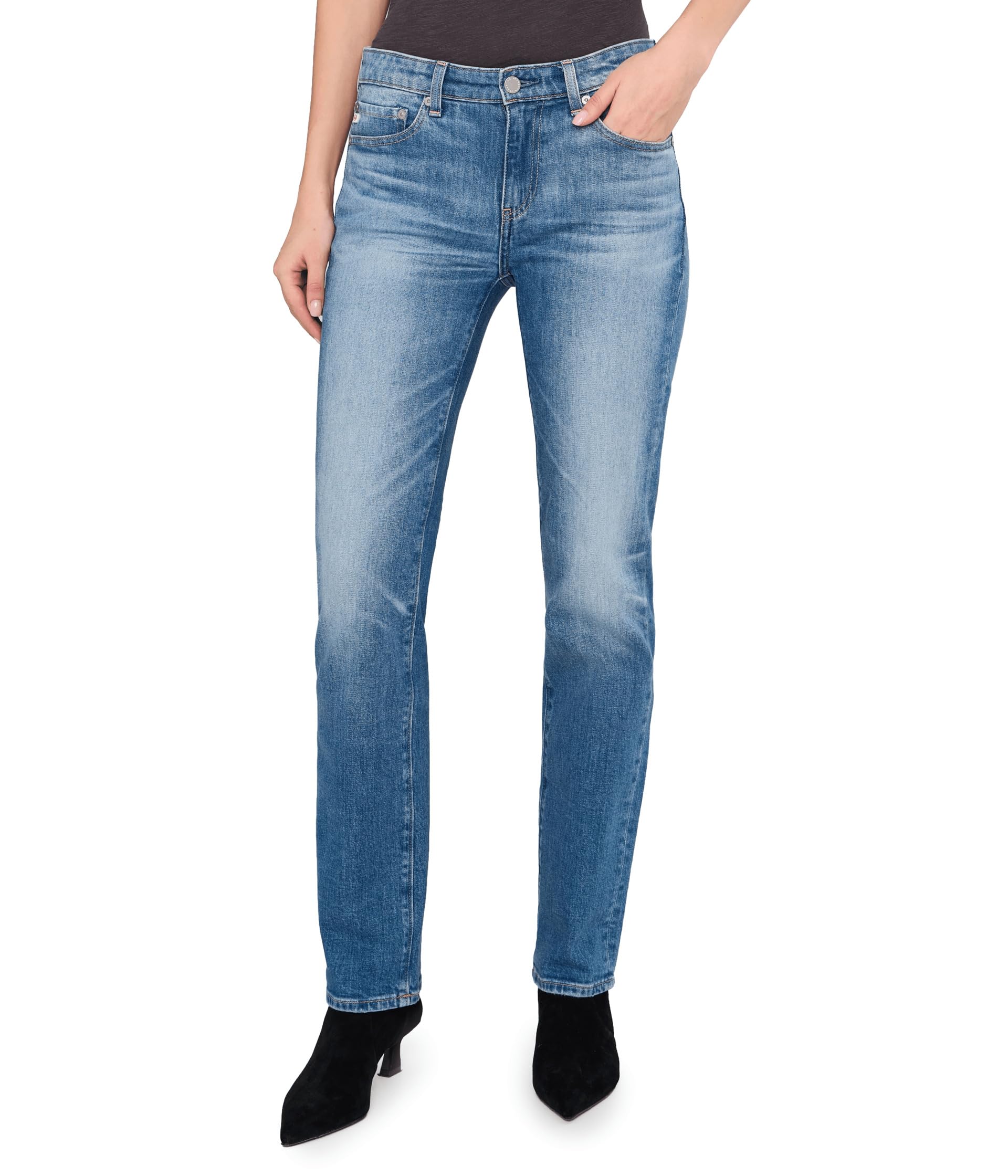 Sandra Low Rise Slim Straight