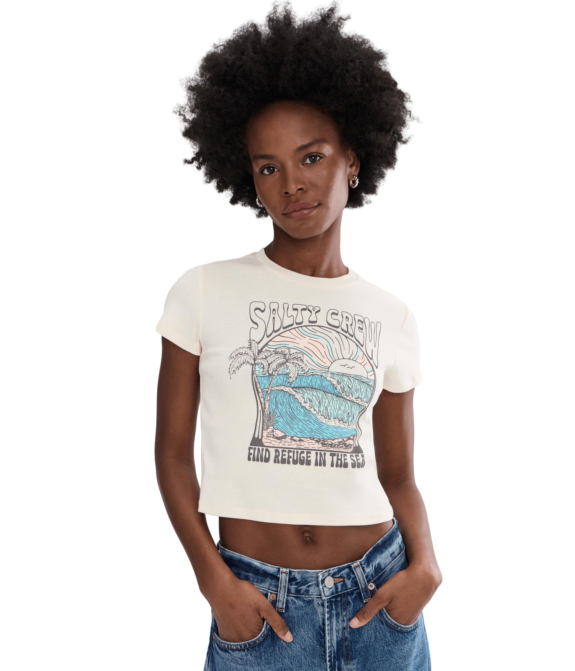 Keyhole Baby Tee