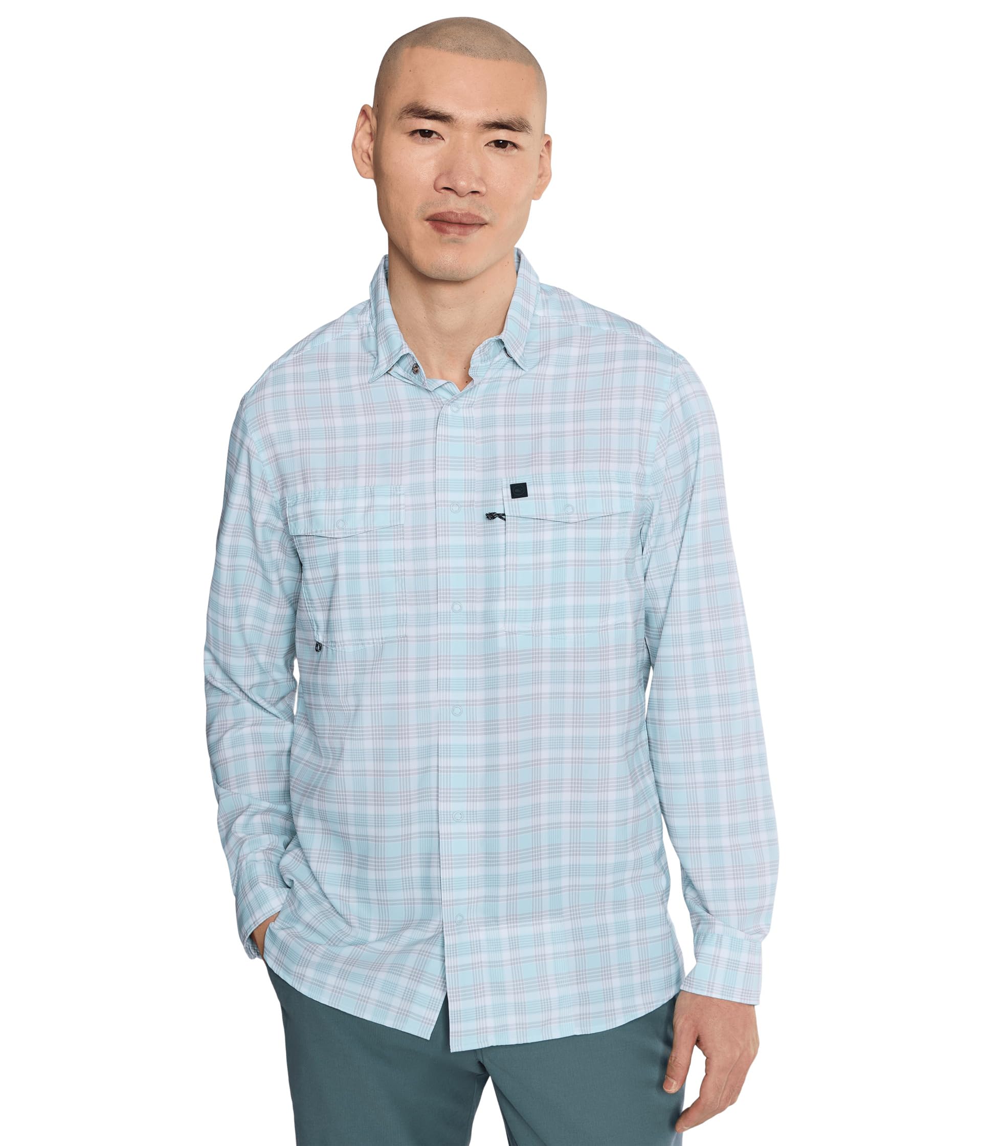 Рубашка Permit Plaid Performance Harbor