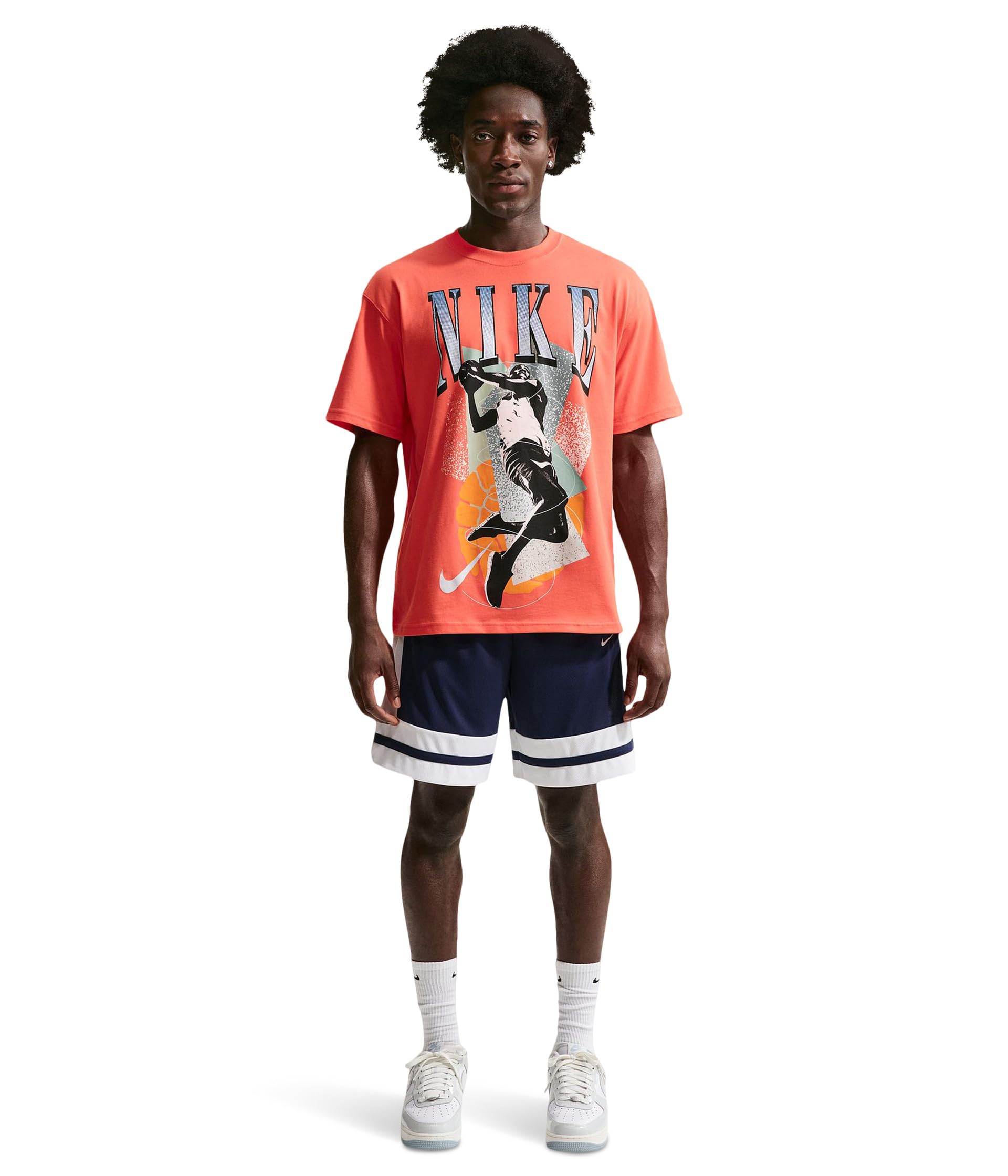 Nike Футболка с принтом баскетбол