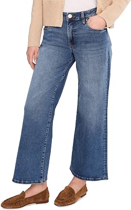 Petite Maya High-rise Fab Ab Wide Legs Regular Hem