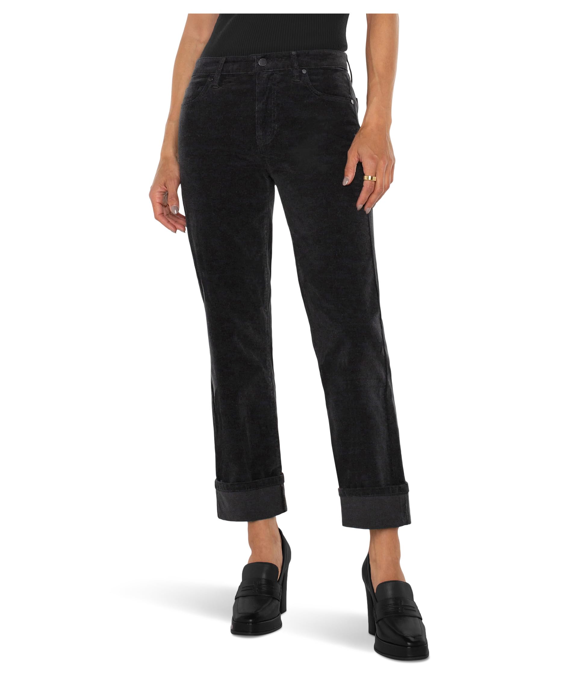 Corduroy Marley Girlfriend Cuffed Pants