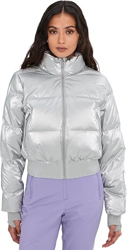 Cropped Water Resistant Ski Jacket