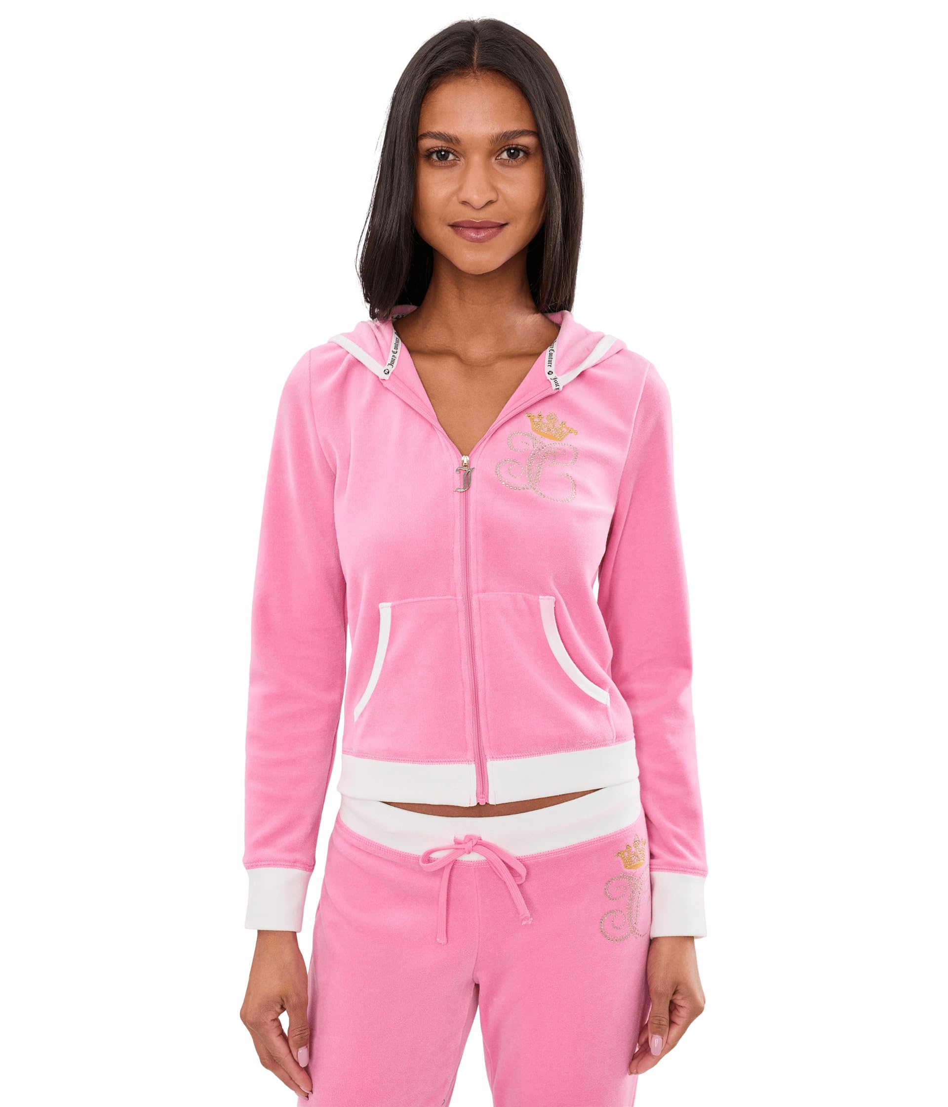 Heritage Rib Trim Kangaroo Pocket Track Jacket