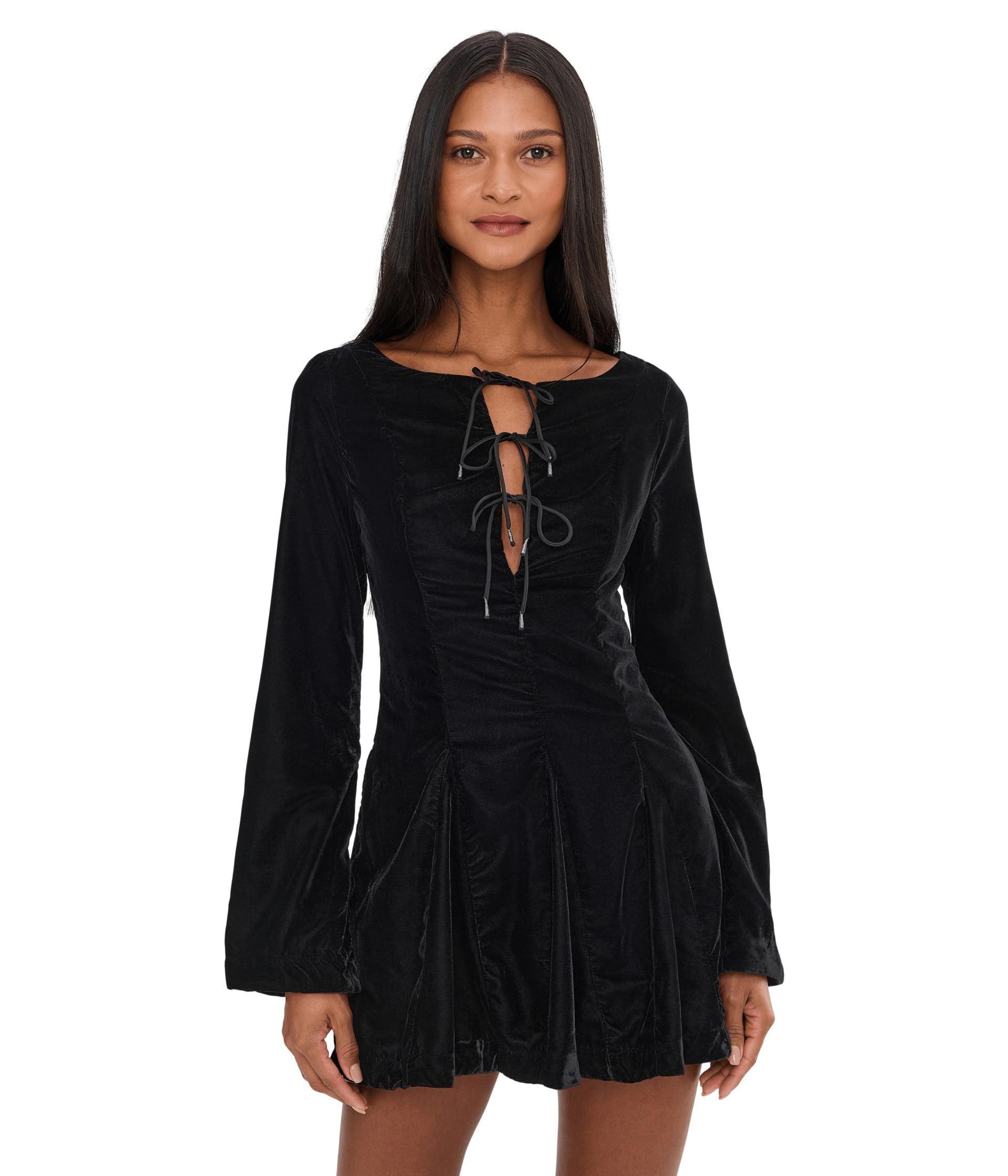 Linney Velvet Mini Платье