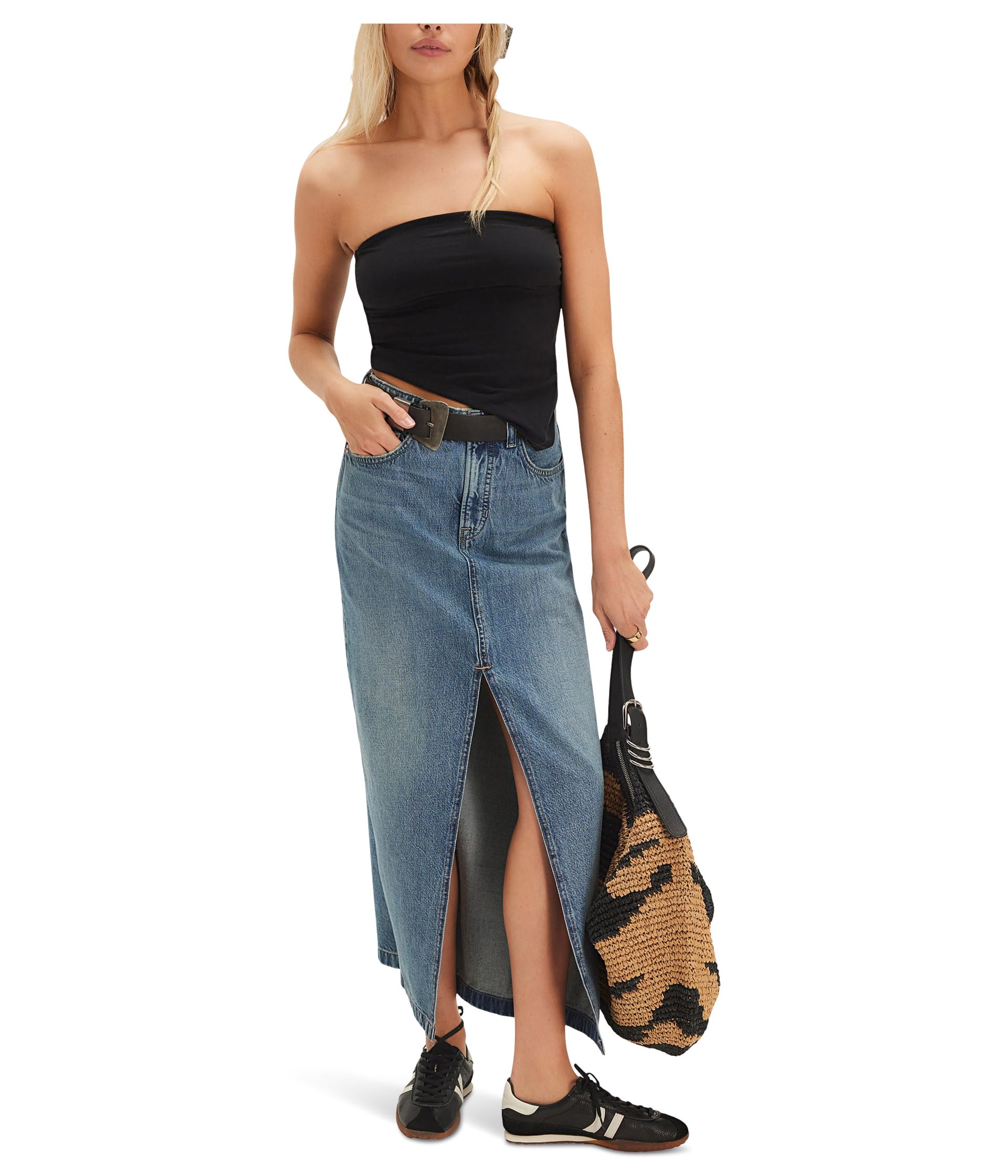 Nothing Better Denim Maxi