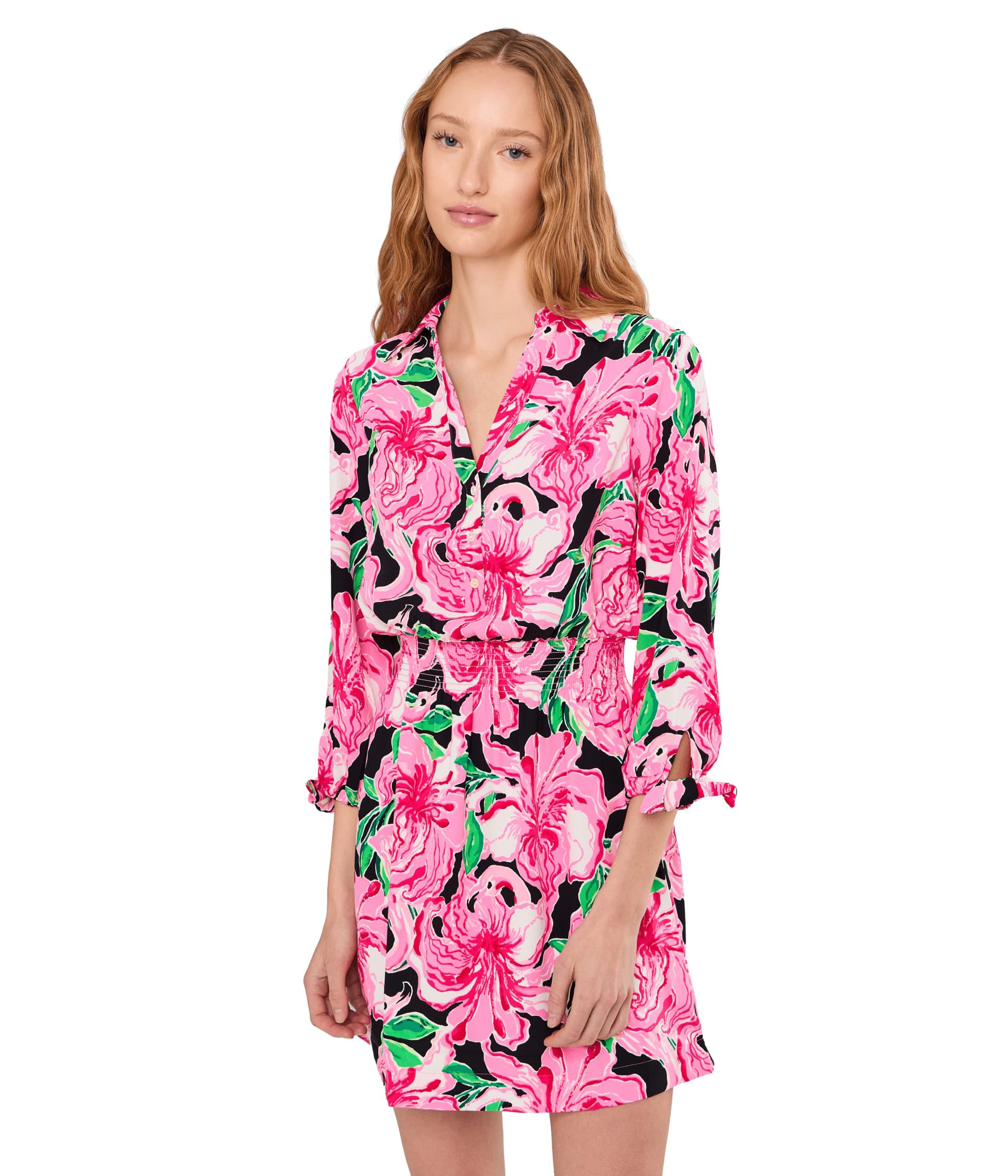 Lilly Pulitzer платье-рубашка Abralynn