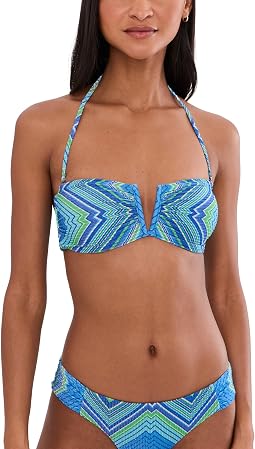 Summer Sunrise Brinley Shirred Bandeau Top