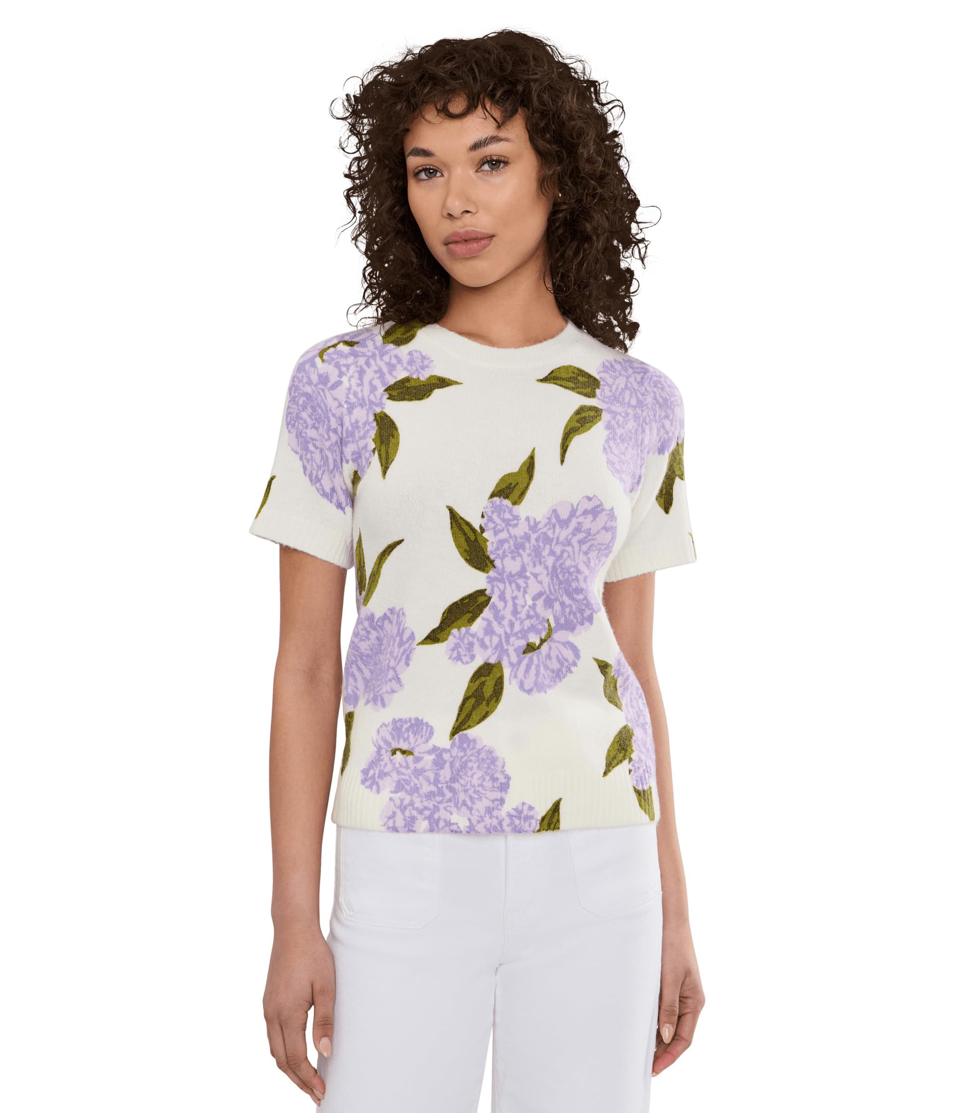 Женский джемпер Short Sleeve Hydrangea