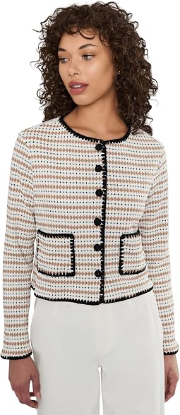 Crochet Detailed Knit Cardigan