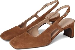 Dark Chestnut Brown Suede