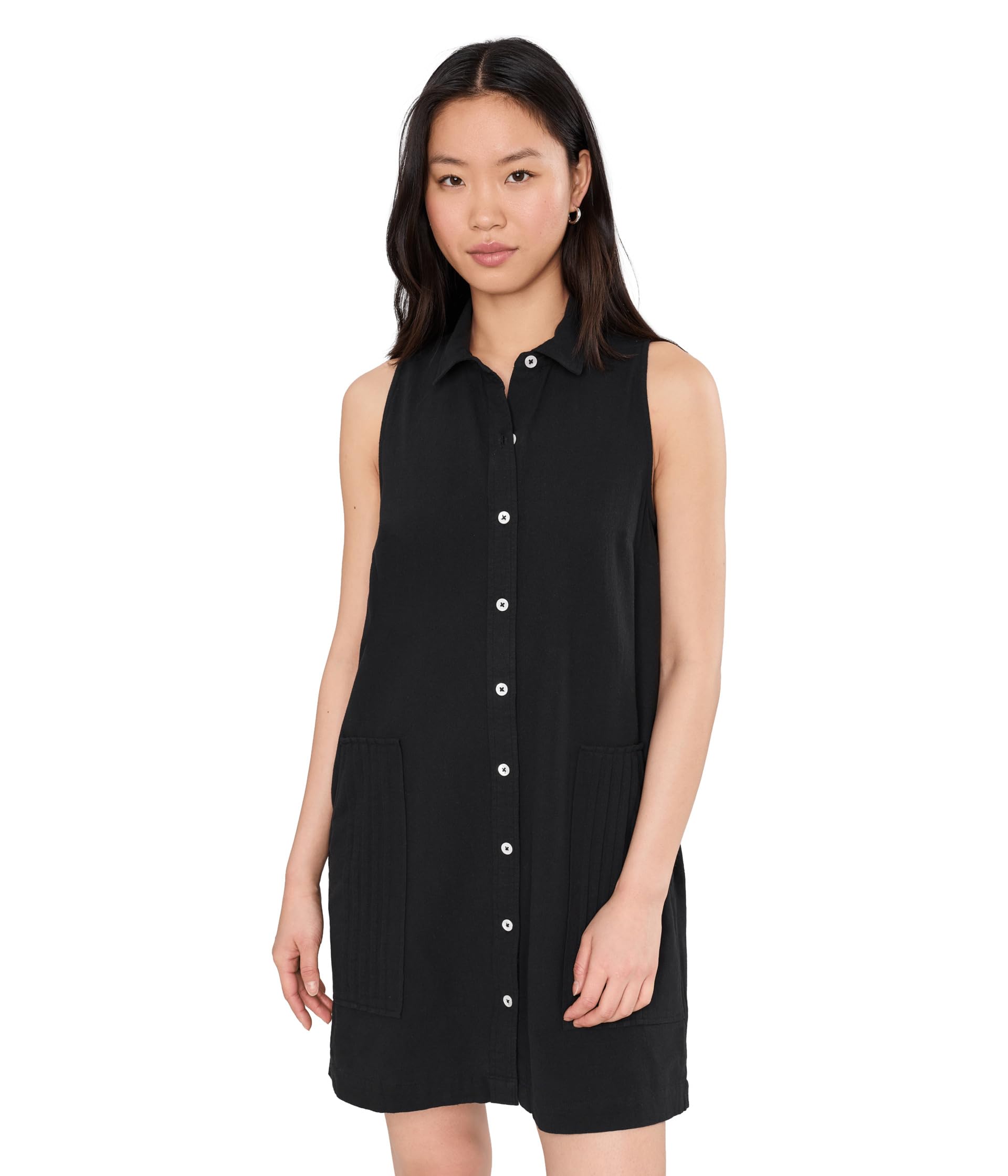 Женское платье Sleeveless Pleat Pocket