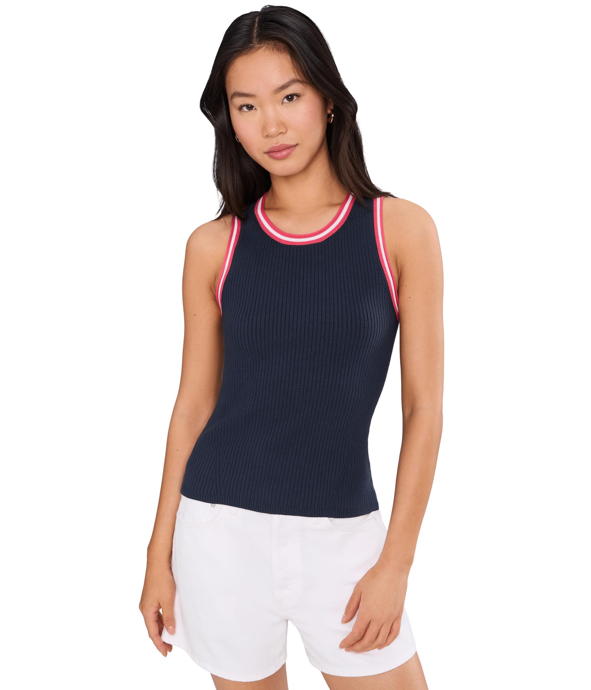 Трикотажный топ Lilla P Contrast Trim