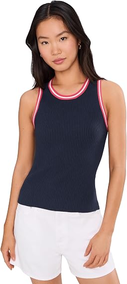 Трикотажный топ Lilla P Contrast Trim