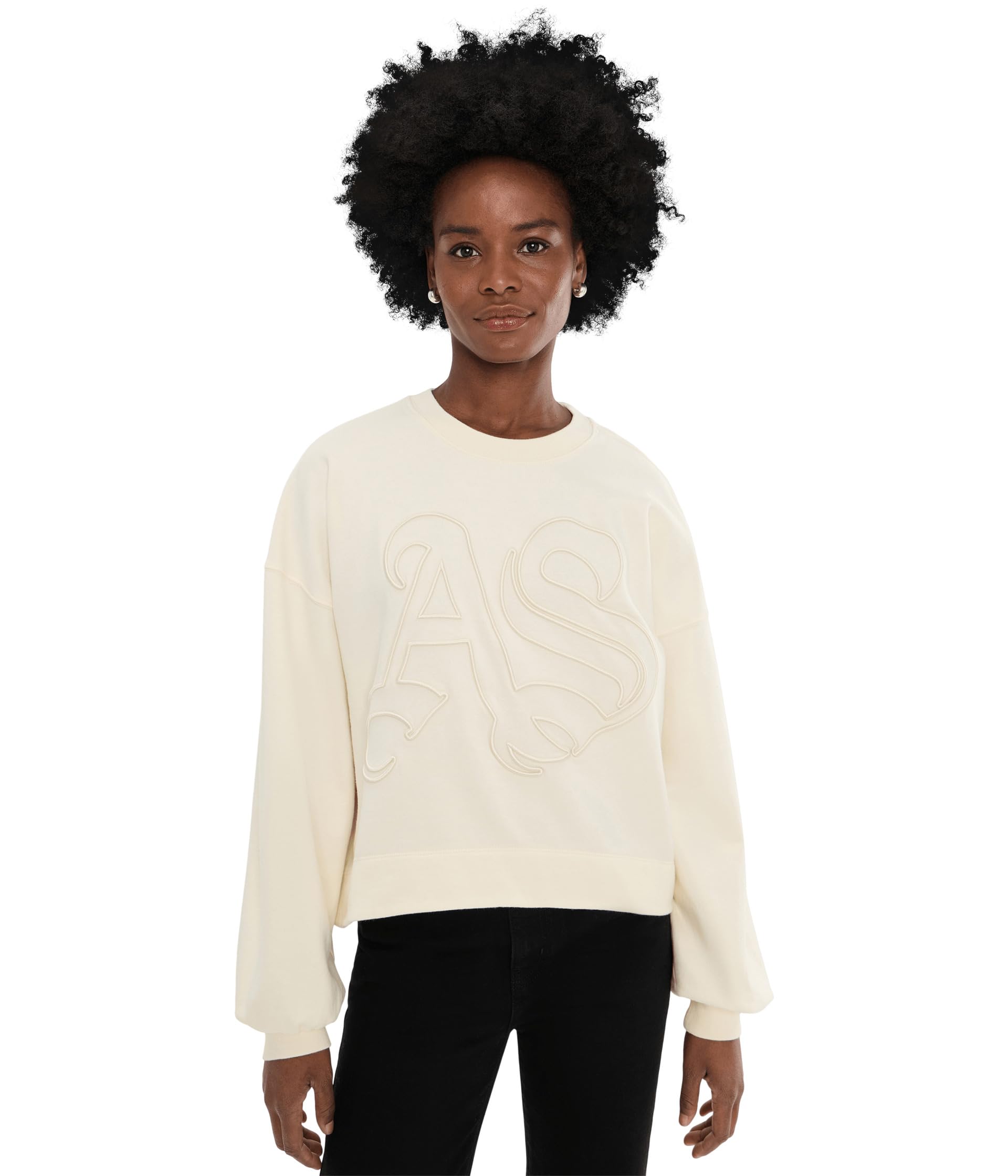 Женское худи AllSaints Lila Embos Sweat
