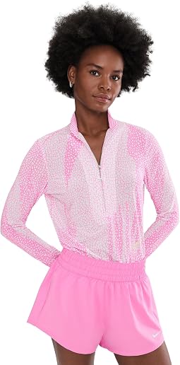 Sunsense Sauvage Zip Mock Long Sleeve