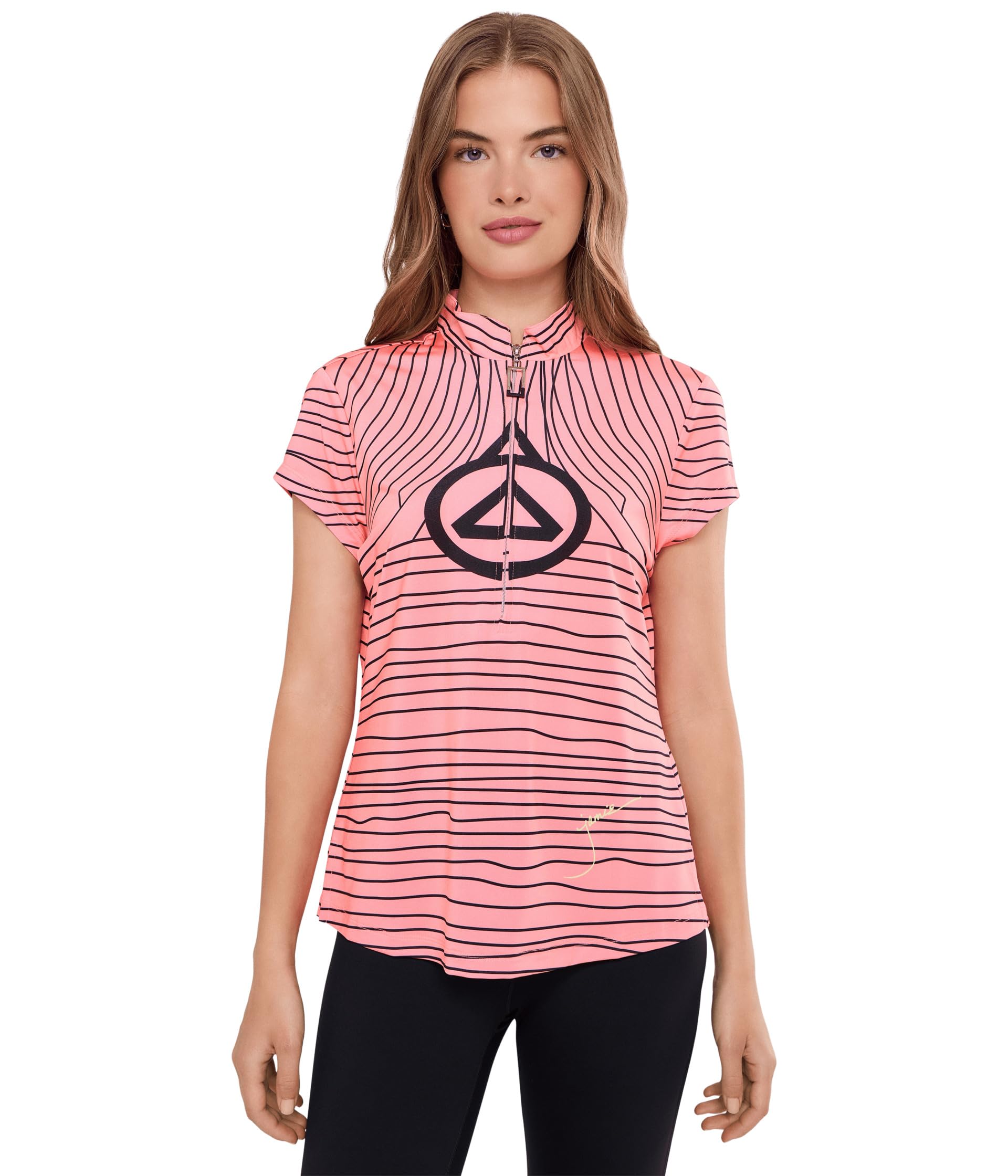 Топ с принтом Symbol Print