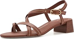 British Tan Leather/Ivory