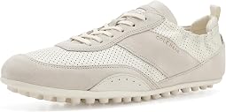 Ivory Leather/Ancient Scroll Suede