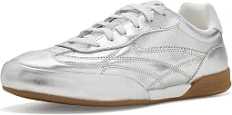 Silver Leather/White Leather