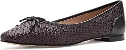 Dark Brown Raffia/Dark Chocolate Leather