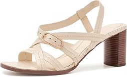 Vanilla Snake Print Leather