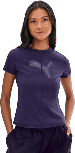 Футболка Dare To Slim Fit Half Zip Graphic (Женский)