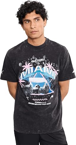 Formula 1 Miami Washed Graphic Футболка