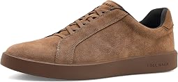 Кроссовки Cole Haan Grand Crosscourt Daily на шнуровке от носка до носка, модель slip-on