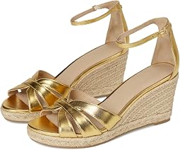 Nellie Metallic Nappa Leather Espadrille