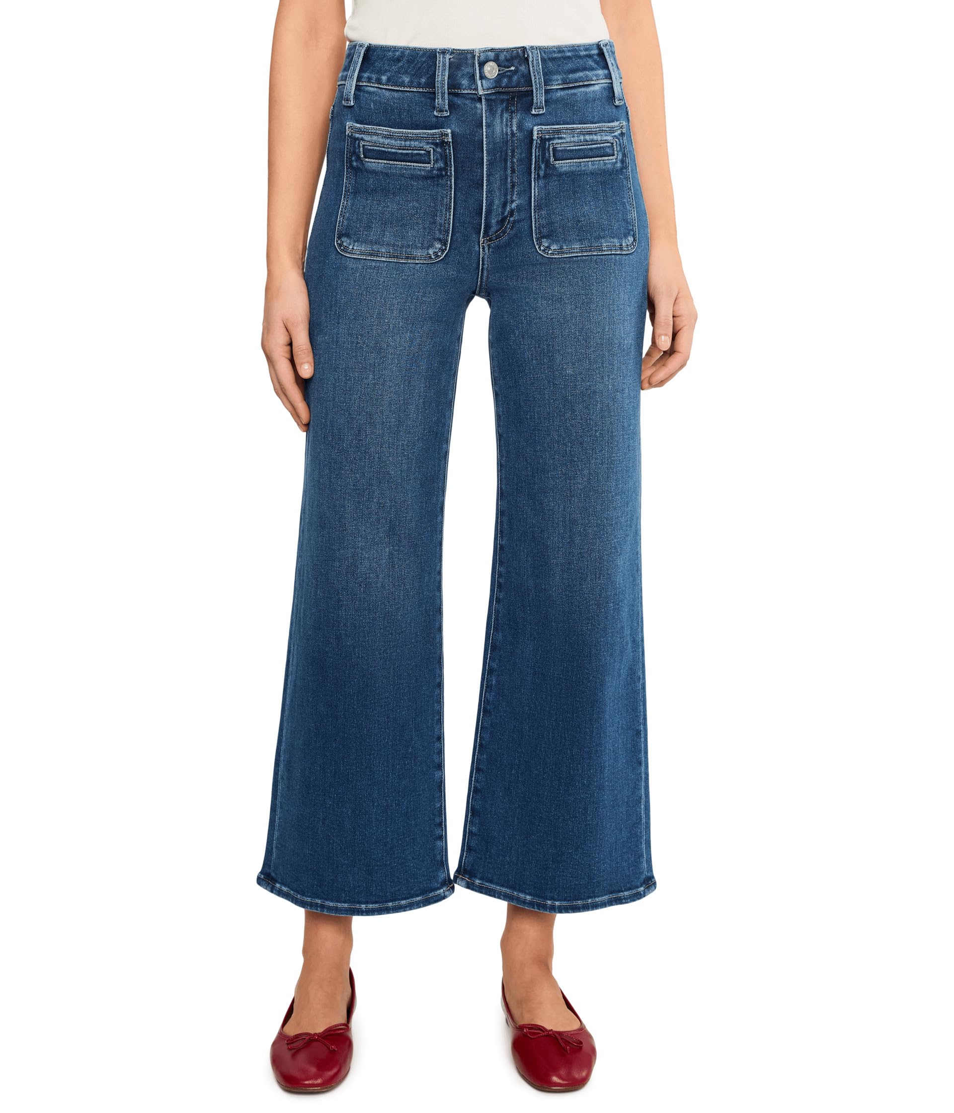 Anessa with Vintage Welt Patch Pockets in Crosswind