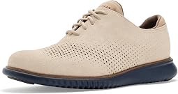 Oxford Tan Suede/Dark Latte/Navy Blazer