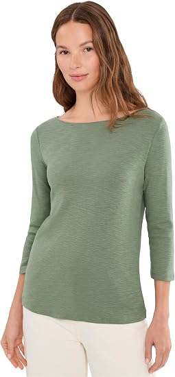 Ashby Isles Bateau Neck 3/4 Tee