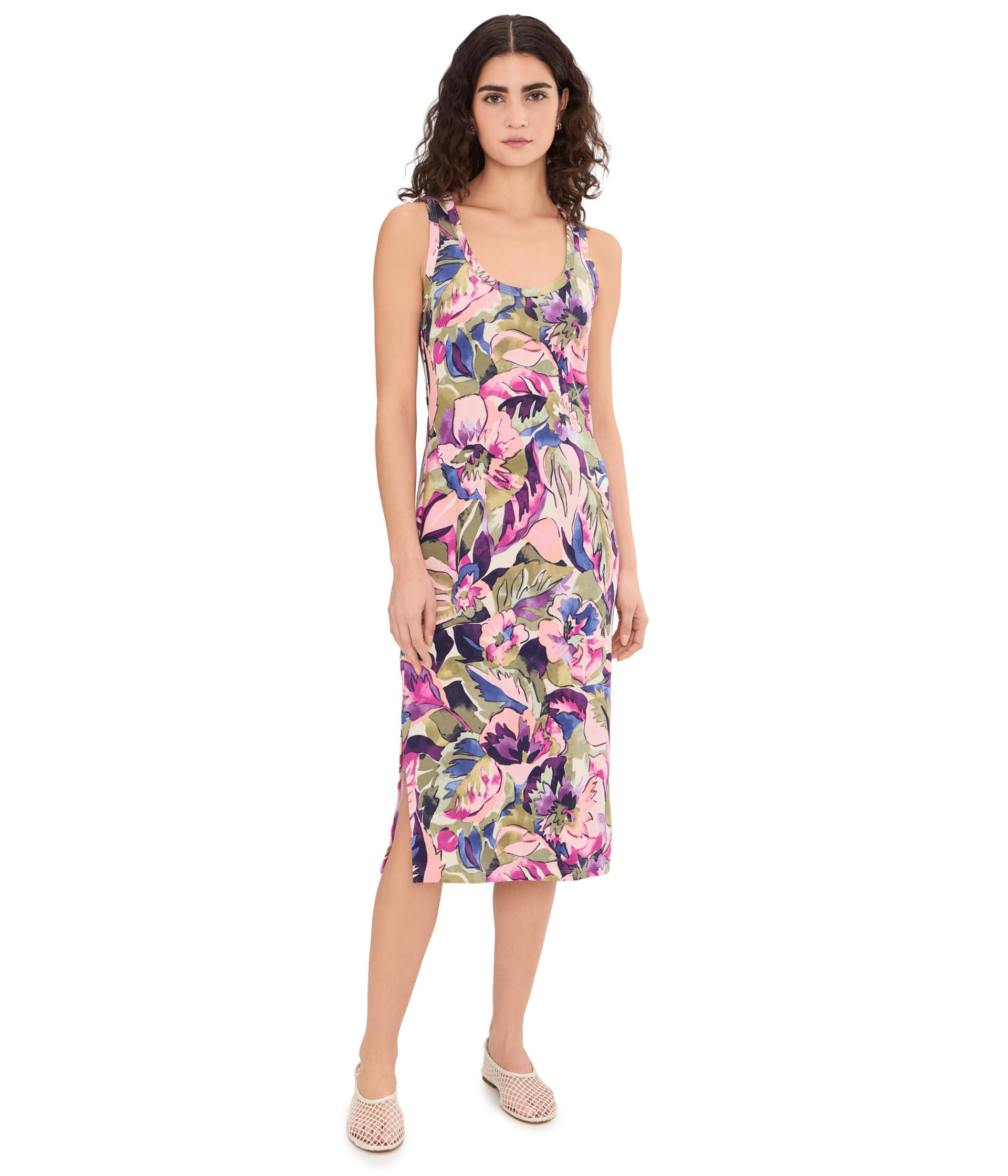 Darcy Garden Oasis Midi Dress Женское платье
