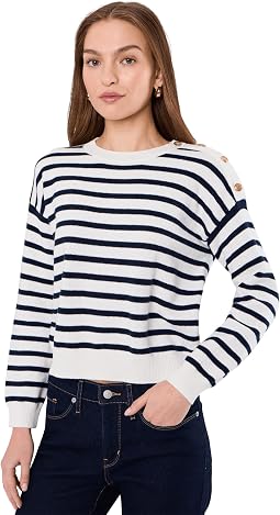 Vince Camuto Long Sleeve Stripe Pullover свитер Женский