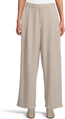 Lightweight Ponte Pleat Front Pant