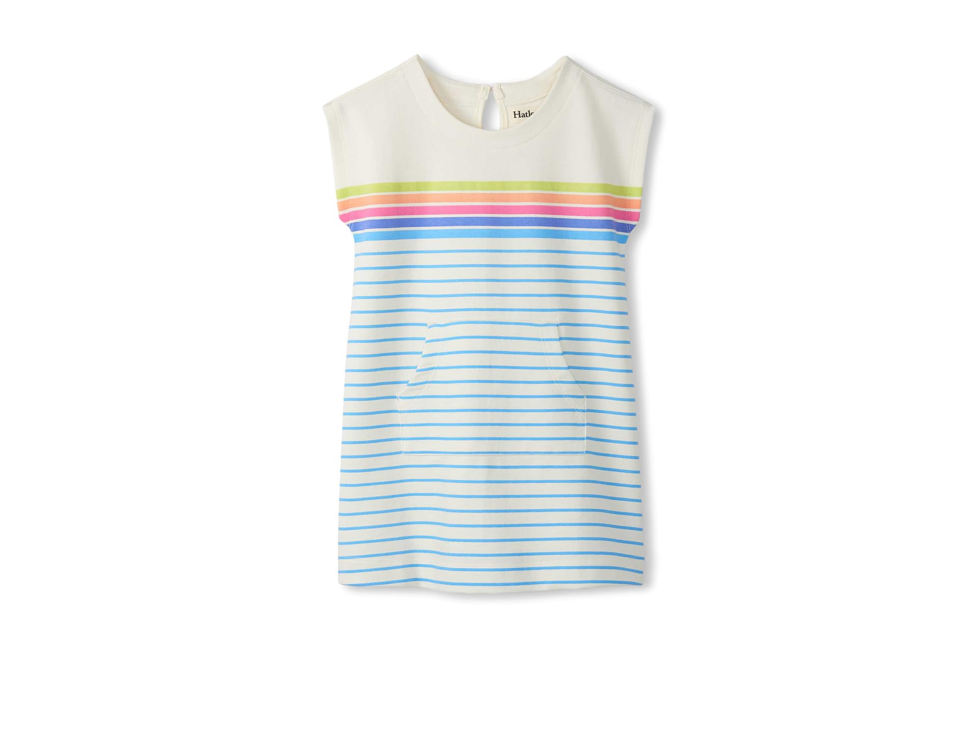 Hatley Kids Rainbow Stripe Slouchy платье