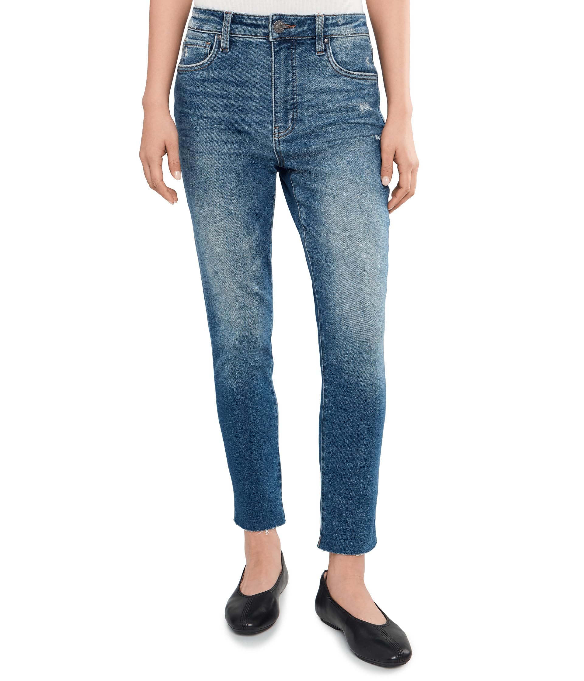 KUT from the Kloth Джинсы Reese High Rise Fab Ab Straight Leg