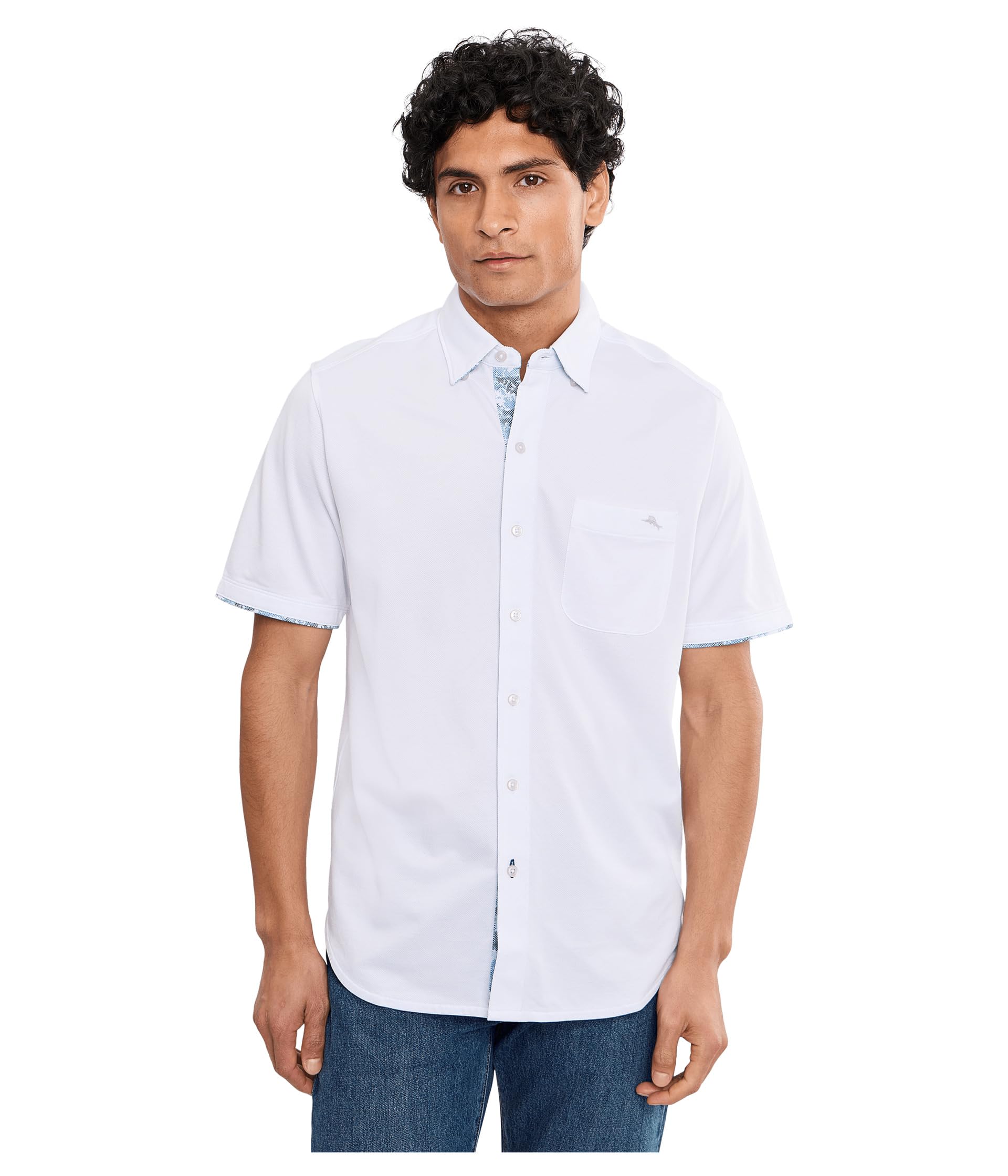 San Lucio Valega Tommy Bahama мужская рубашка с коротким рукавом