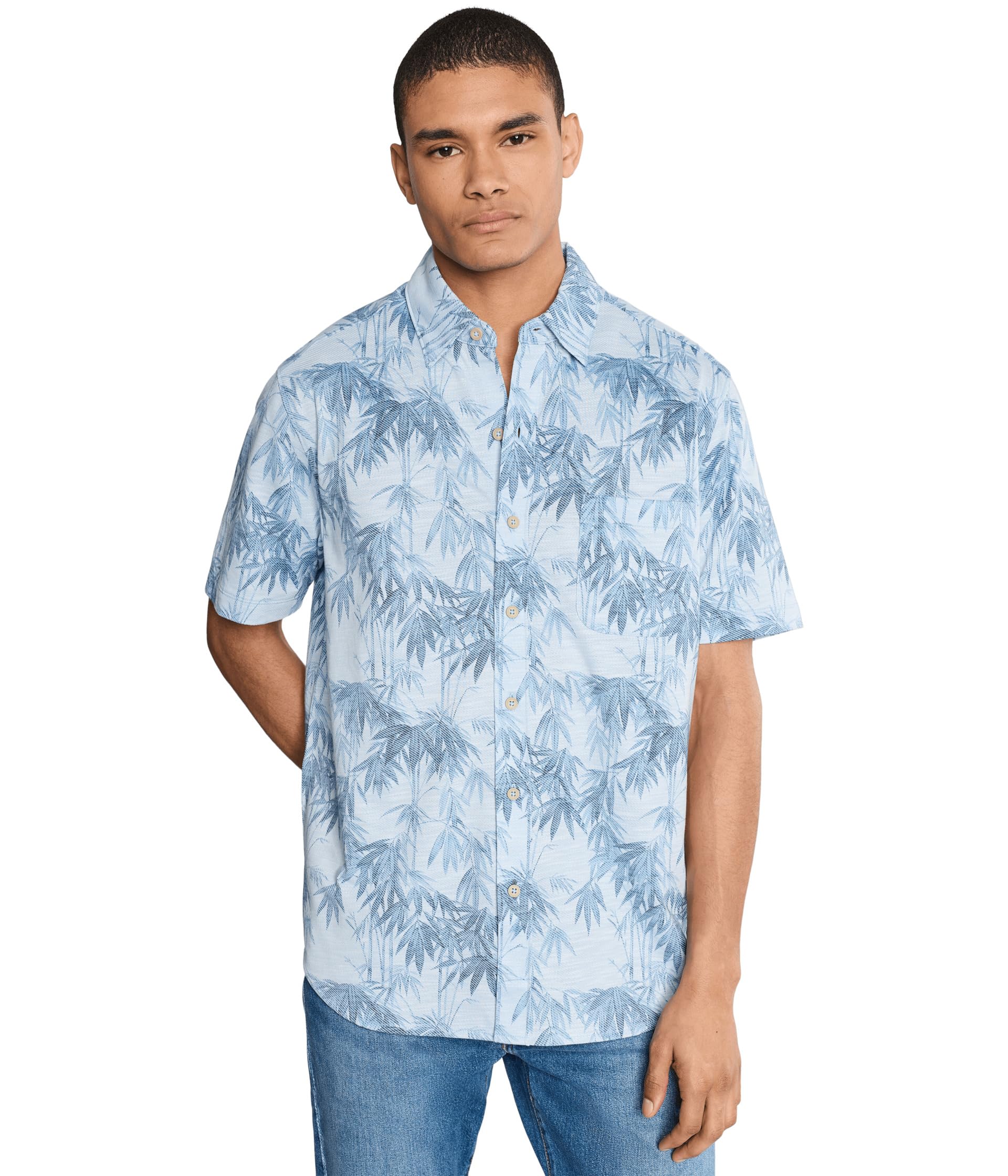 Мужская рубашка San Lucio Tides Bamboo S/S