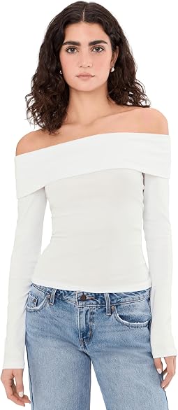 Josie Off Shoulder Long Sleeve Top