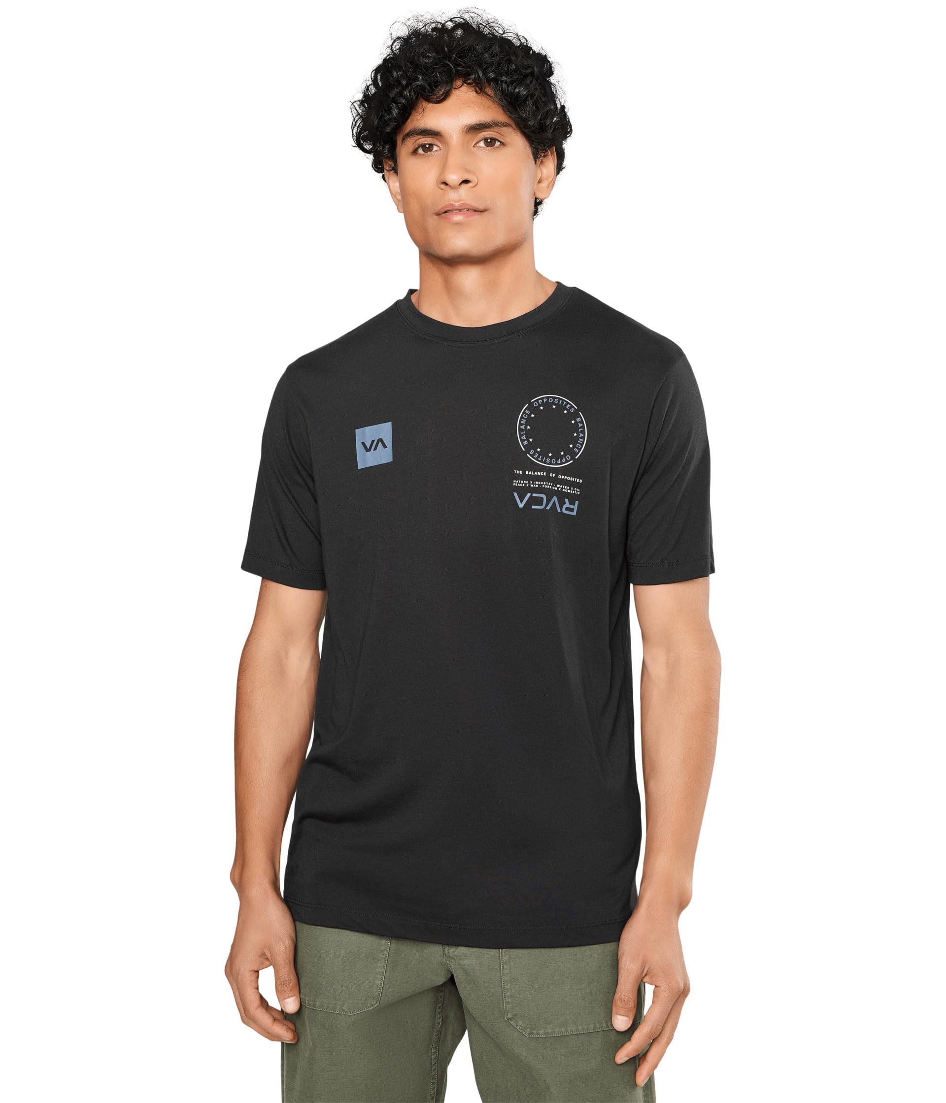 RVCA VA Mark 2 футболка с коротким рукавом