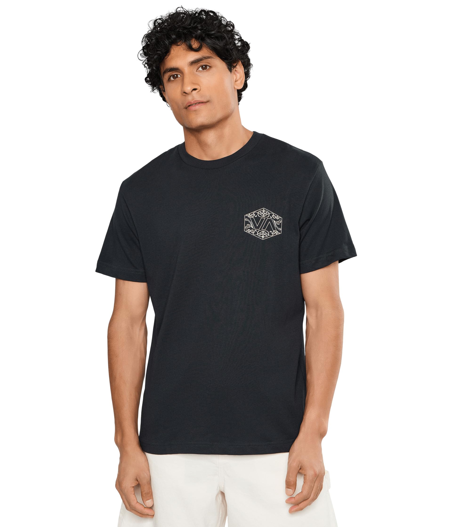 RVCA футболка Hex Filigre Short Sleeve