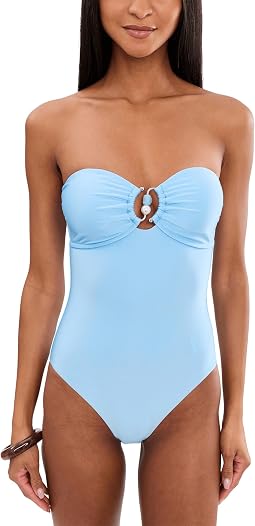 Palermo Ring Front Bandeau One-Piece