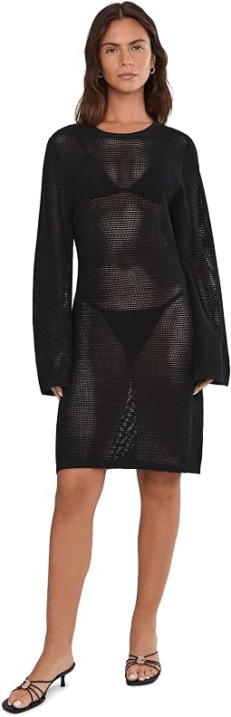 Seafolly Накидка из сетки для пляжа