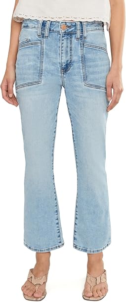 Petite Kelsey High-Rise Ankle Flare