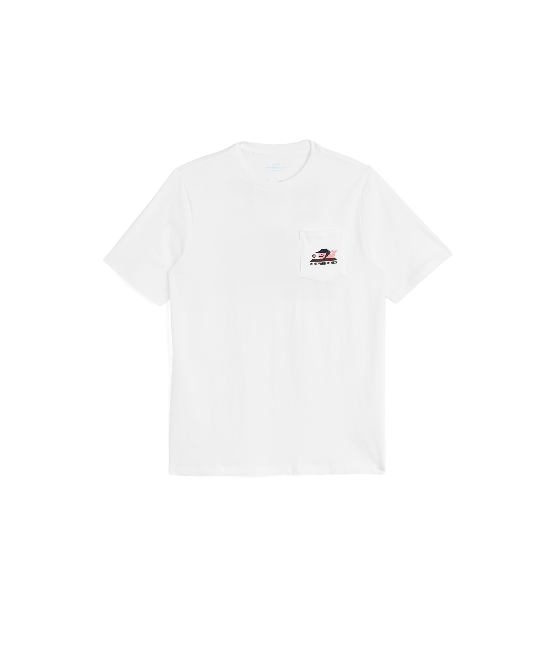 Vineyard Vines Kids футболка с коротким рукавом Baseball Pixel Детский