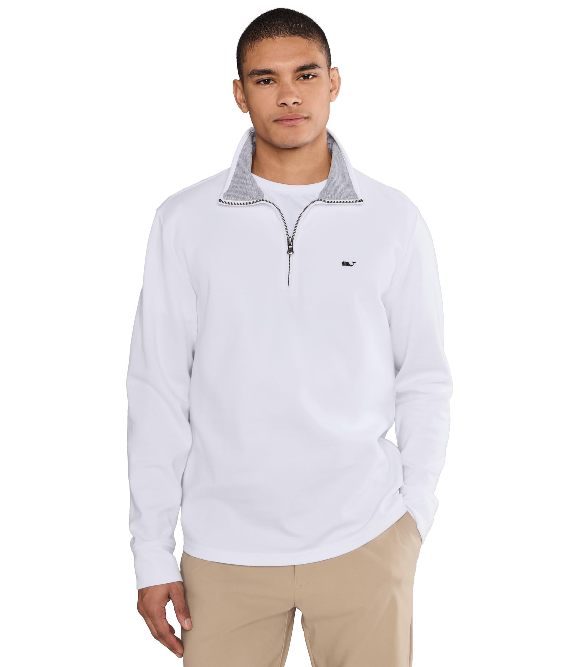 Solid Saltwater Quarter-Zip