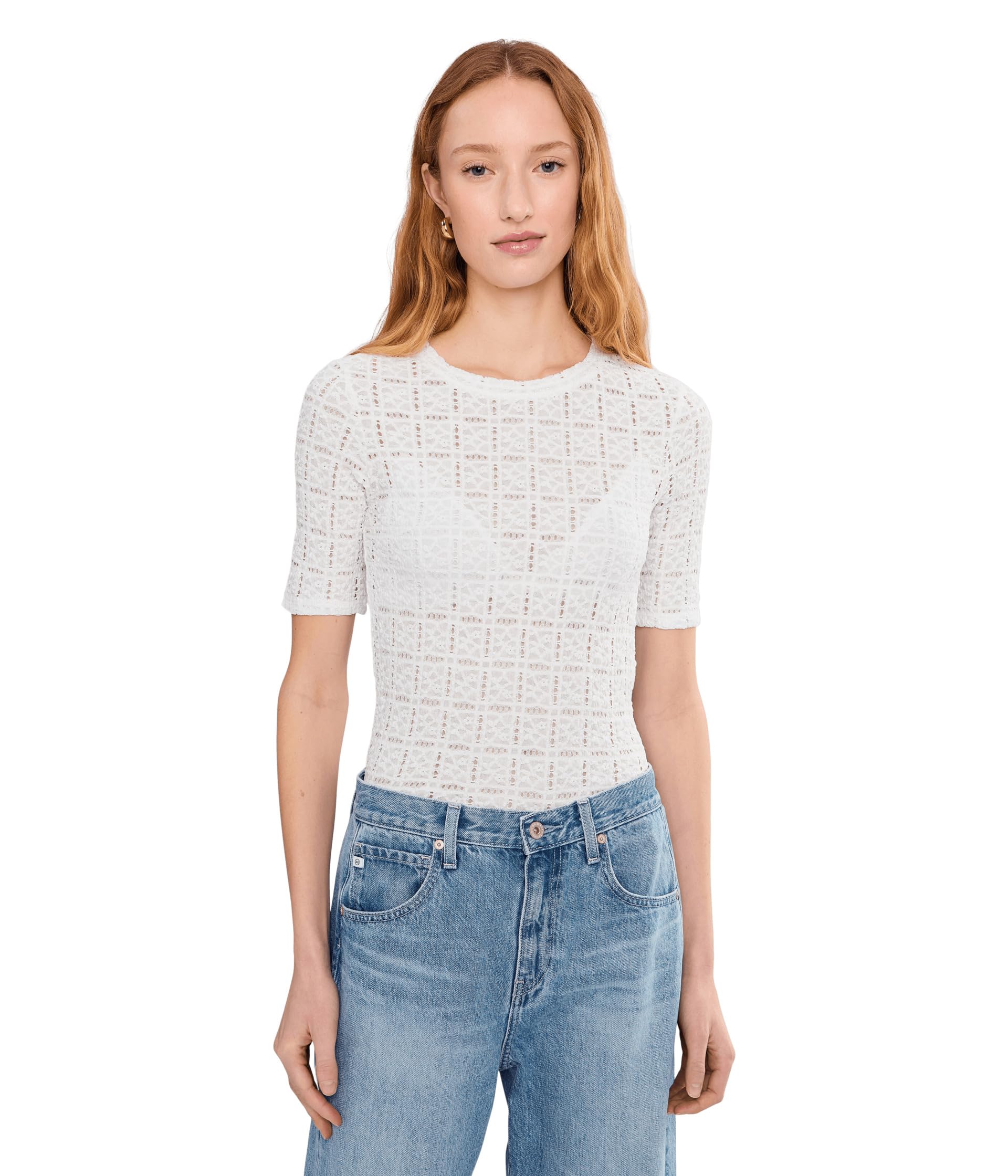 Женский топ Sanctuary Pucker Half Tee